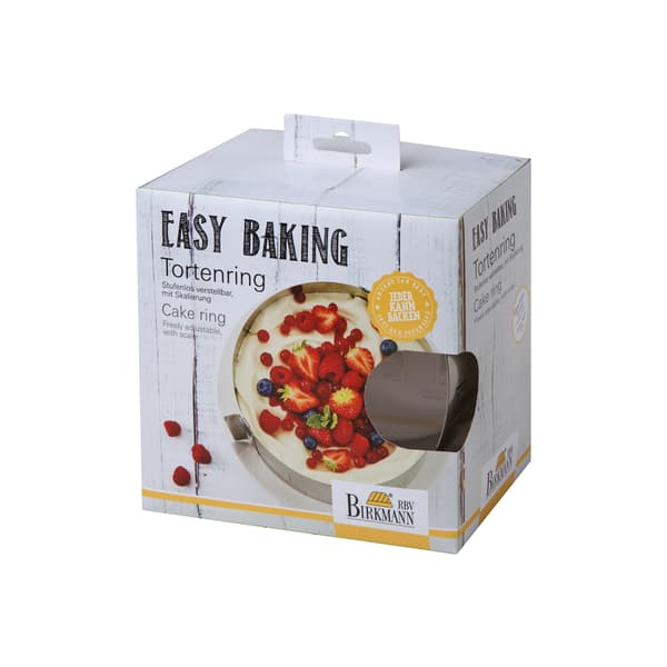 LÄTTBAKANDE dessertring - Justerbar / Birkmann