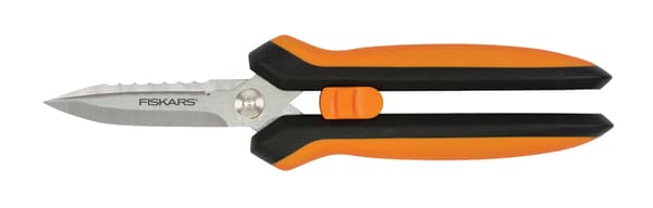 FISKARS SOLID Multifunktionell tandad sax för tråd och snöre