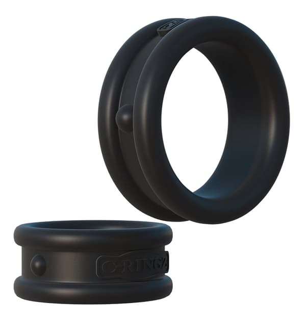Fantasy CRingz 2-i-1 Penisring og Ball Ring Sort