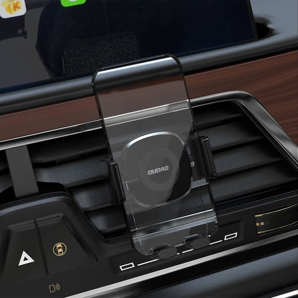 Elegant gravity bilholder til telefonen F8Max, sort