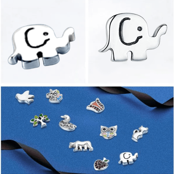 Pandora Elefant Charm til Halskæde Sølv S925