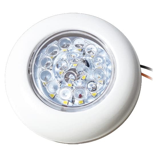 16 LED loftlampe med trykafbryder
