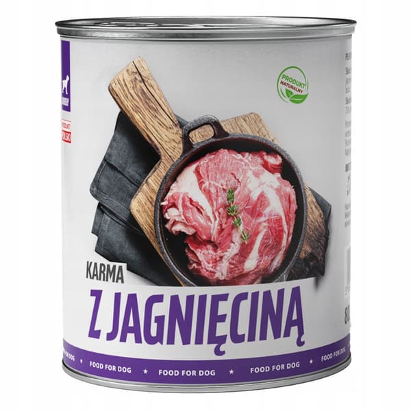 TUF TUF våtfoder för hundar med lamm, 24x800g