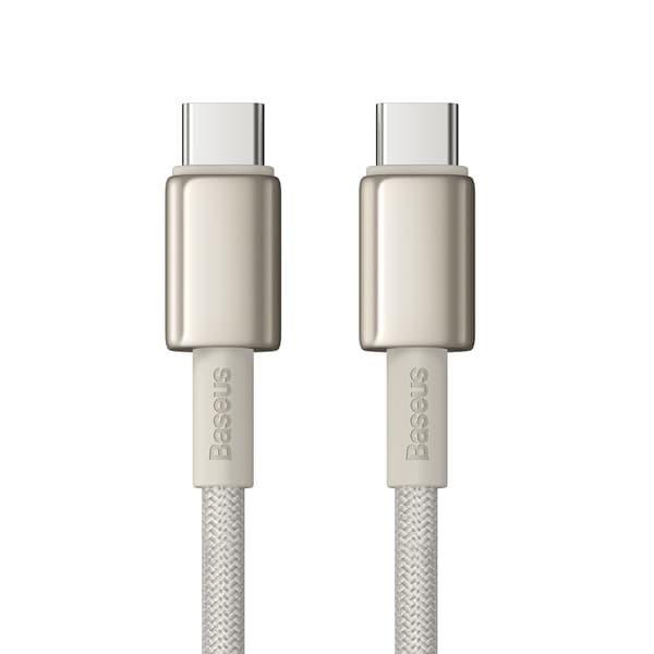 Wolfram Guld USB-C Kabel - USB-C 100W 1m - Guld