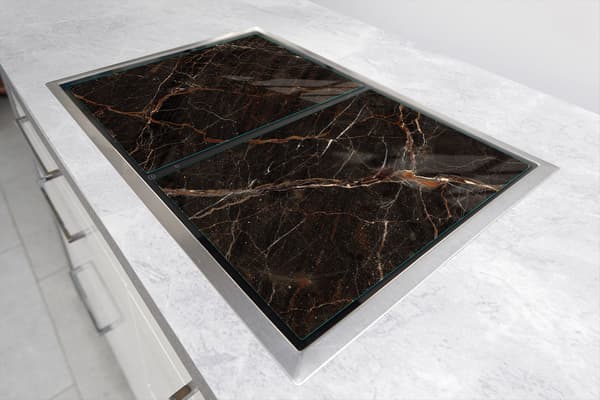 GLASBESKYTTELSESPLADE 75x52 MARMOR