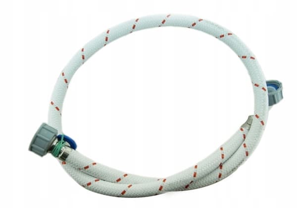 Flätad tvättmaskinslang 250 cm 3/4 tum