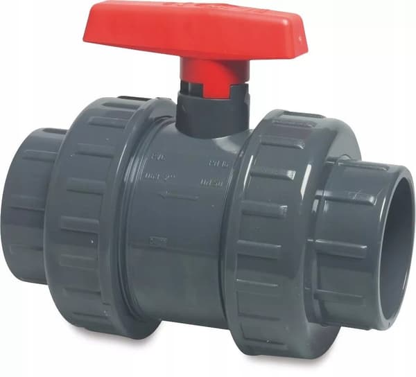 PVC-U 63 AK kulventil