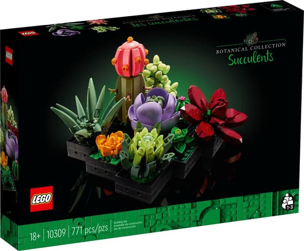 LEGO Botaniska Samling 10309 Suckulenter