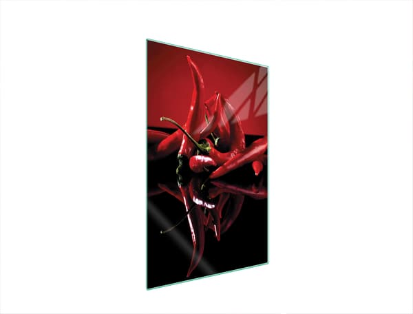SKÄRBRÄDA I GLAS 35x52 CHILI