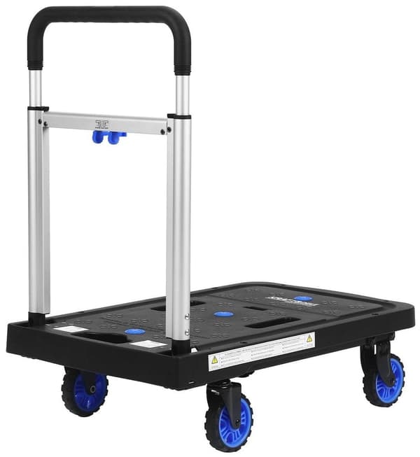Sammenklappelig platformsvogn 150 kg | Kraft&Dele