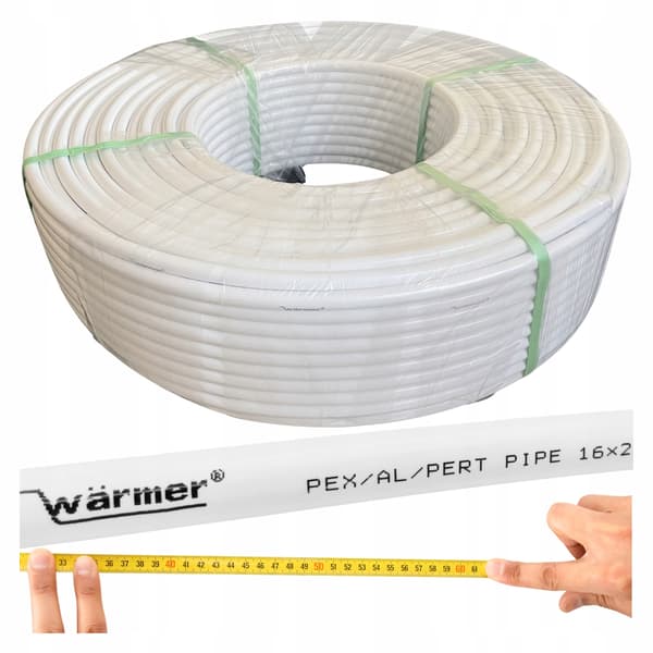 PEX-RØR 16 mm til gulvvarme - PEX/Al/PE 16/2 - Køb pr. meter