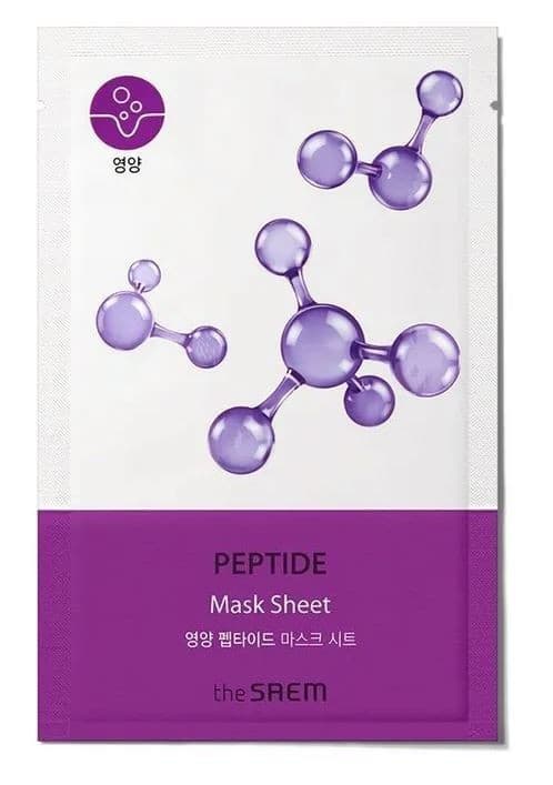 SAEM BIO SOLUTION Nærende Sheet Mask Peptid