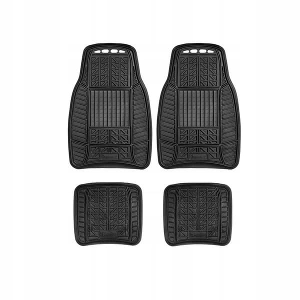 MICHELIN Gummimattor 4 st Set Svarta