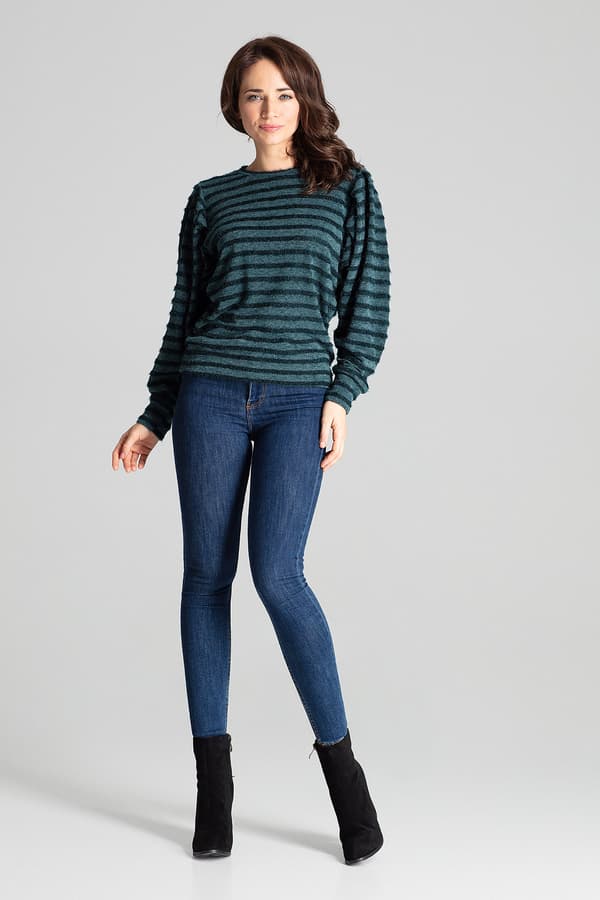 Bluse L069 Grøn S/M