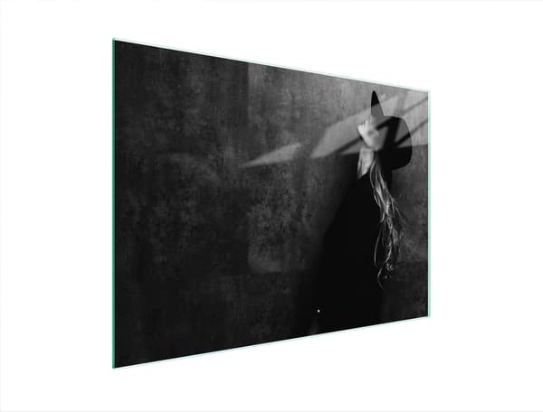 GLAS SKÆREBRÆT 40x30 KVINDE