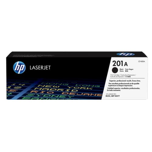 HP 201A (CF400A) tonerpatron, sort