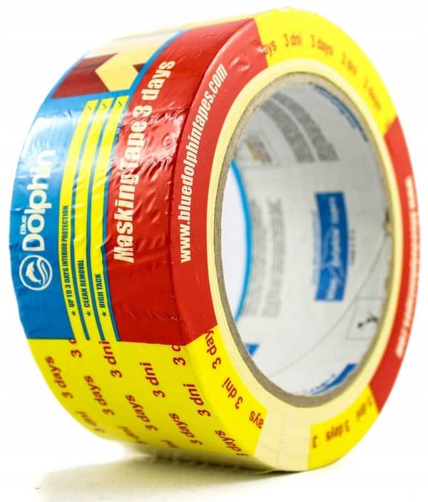 BLÅ DELFINS Professionel Maskeringstape 48 mm