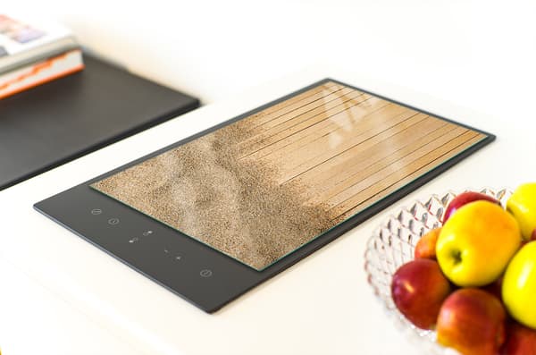SKÄRBRÄDA I GLAS 35x52 SAND