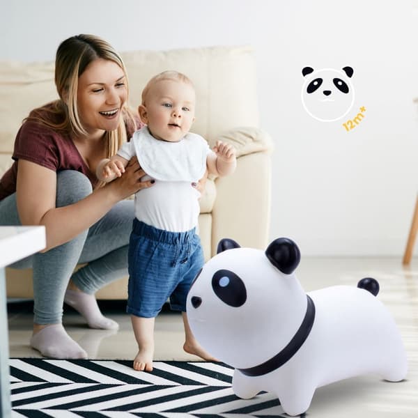 Sun Baby Panda vit tröja med pumps
