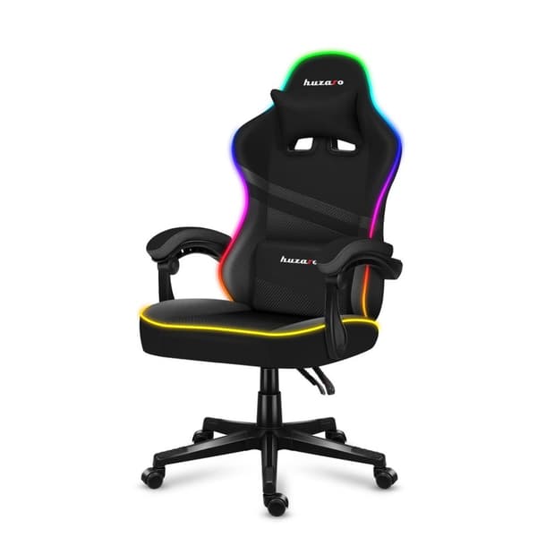 Huzaro Force 4.4 RGB Sort Gamingstol