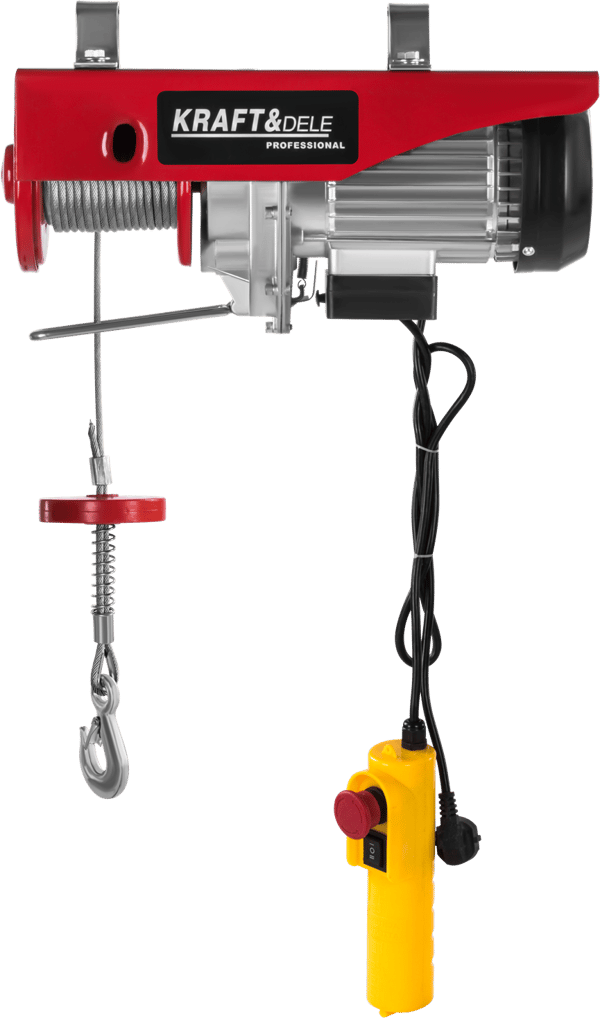 Elektrisk linvinsch 800 kg solid konstruktion | Kraft&Dele