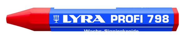 Oljebaserad märkkrita 797 LYRA röd