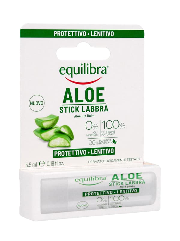 EQUILIBRA Aloe læbepomade stick 5,5 ml