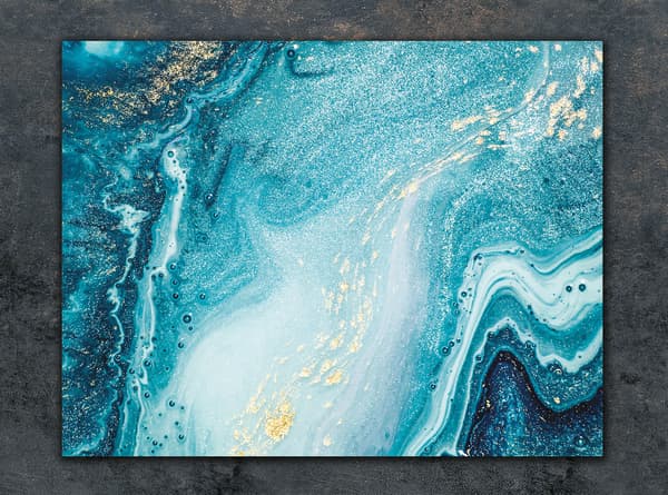 SKÄRBRÄDA I GLAS 30x22 MARMOR