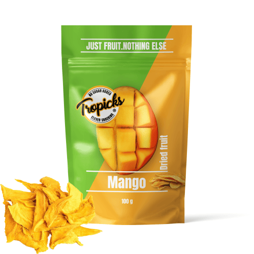 Tropicks Tørret mango 100 g