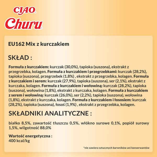INABA CAT CHURU KYLLING 60x14g