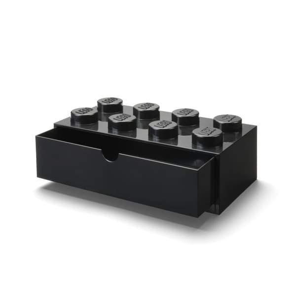LEGO(R) kasse med skuffe, otte dele, sort