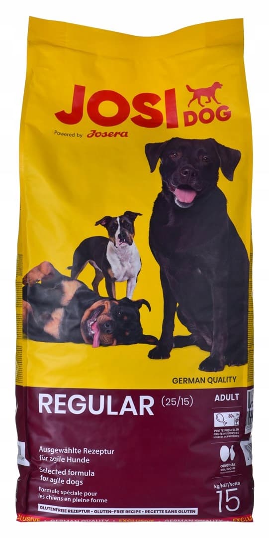 Josera JosiDog Regular Torrfoder för Hundar 15 kg