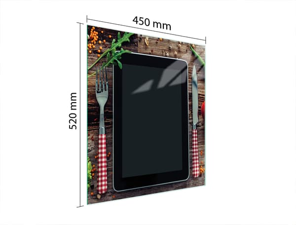 GLAS SKÄRBRÄDA 45x52 KÖK