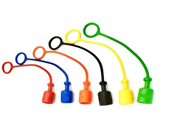 1/2" hurtigkoblingsstik, blå