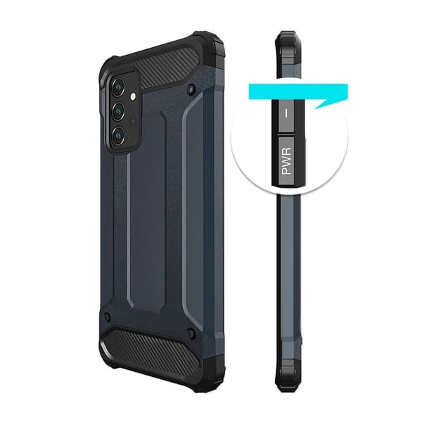 Hybrid Armor Cover til Samsung Galaxy A36 - Sølv