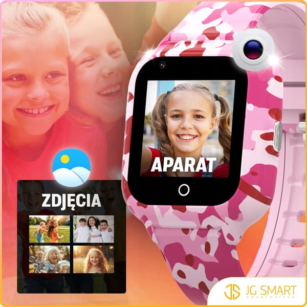SMARTKLOCKA NEMO LTE - ROSA