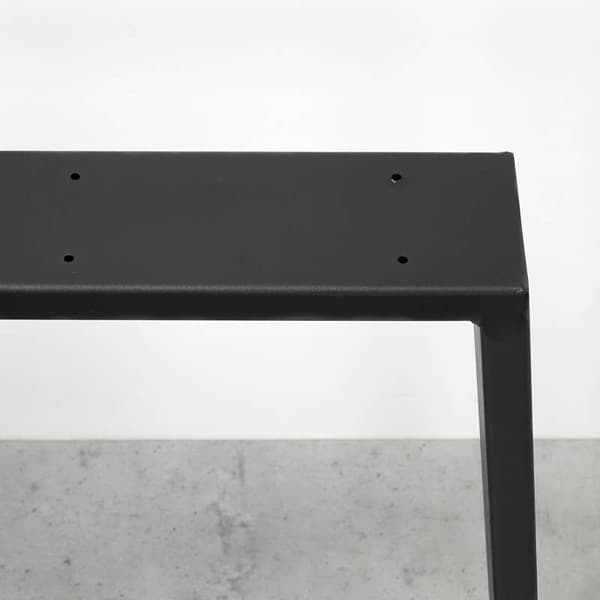 Trapetsformad ben 40x45 SVART