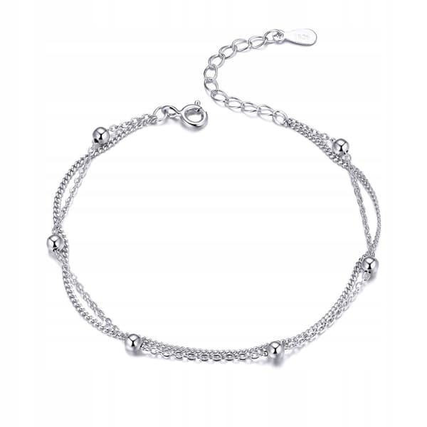 Pulsera Doble CELEBRITY Plata S925