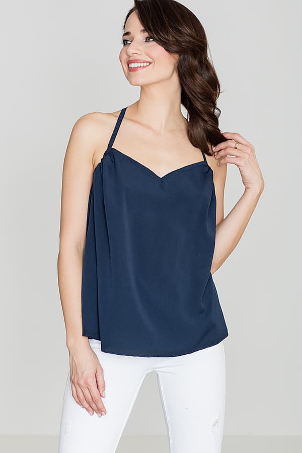 Bluse K392 Marineblå S/M