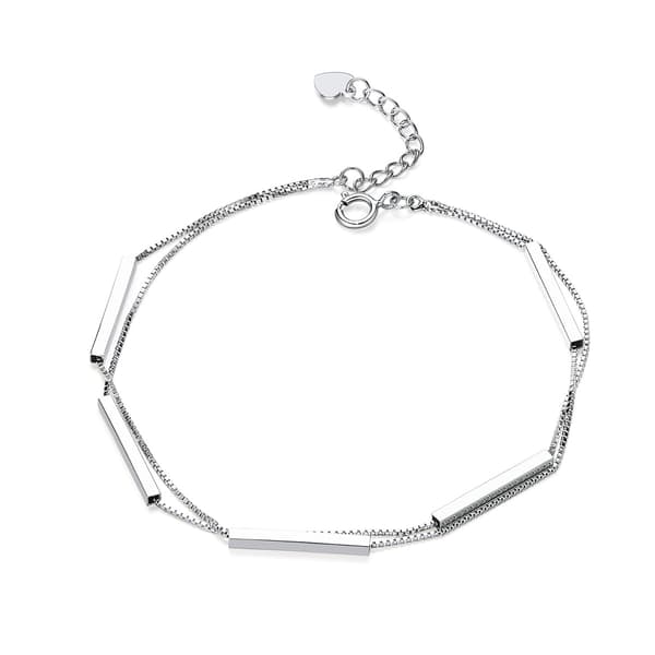 Pulsera Doble CELEBRITY Plata 925