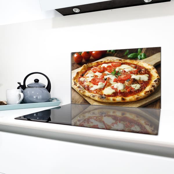 Skyddsplatta i glas för pizzaspis 90x52