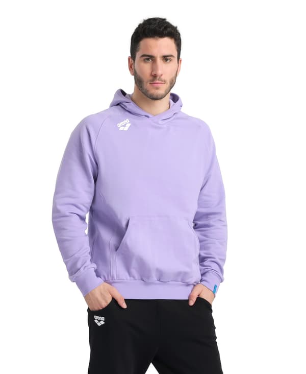 Arena TEAM HÆTTET SWEATPANEL LAVANDA M sweatshirt