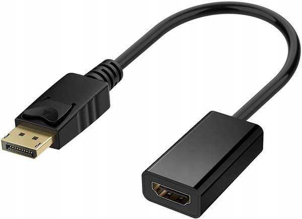 DP DISPLAY PORT TIL HDMI 1080p ADAPTER