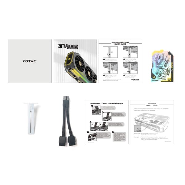 ZOTAC RTX 5070 Ti SOLID Core OC Hvidt grafikkort