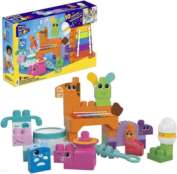 Mega Bloks musikalske bondegårdsdyr