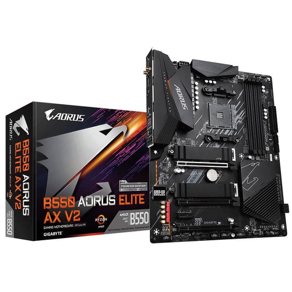 Gigabyte B550 AORUS ELITE AX V2 Bundkort
