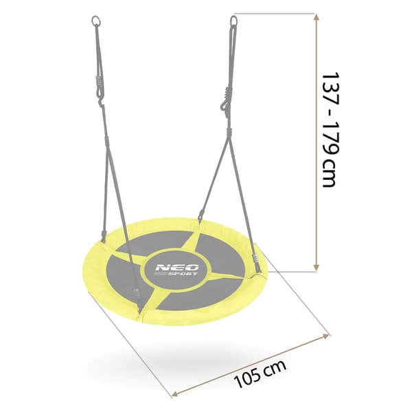 Neo-Sport Swingo 100 cm kråkbosgunga