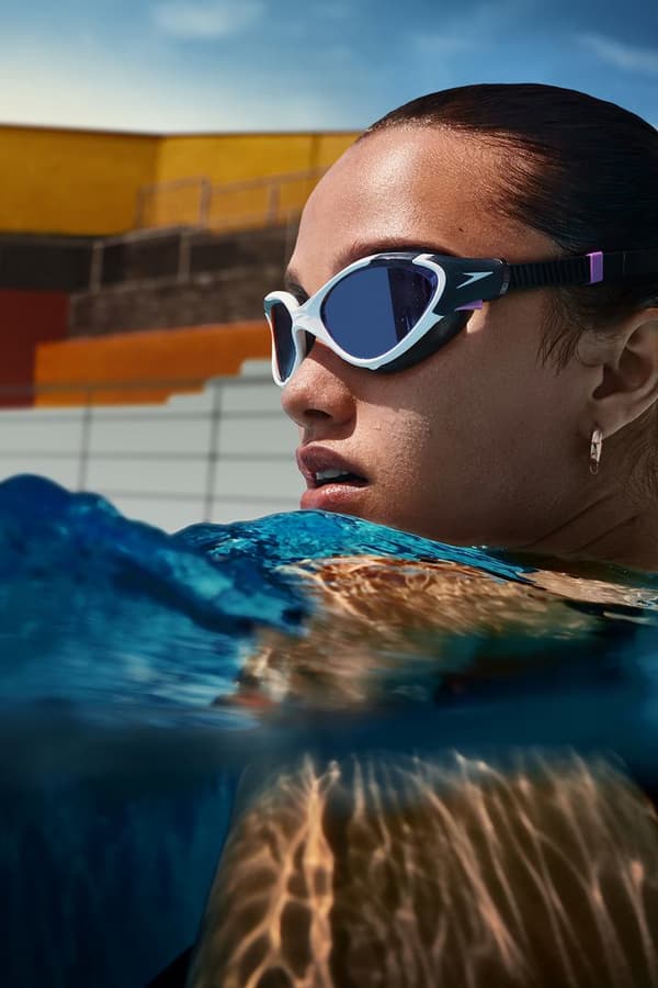 Speedo Biofuse 2.0 Goggles Mirror Af Blå/Lila