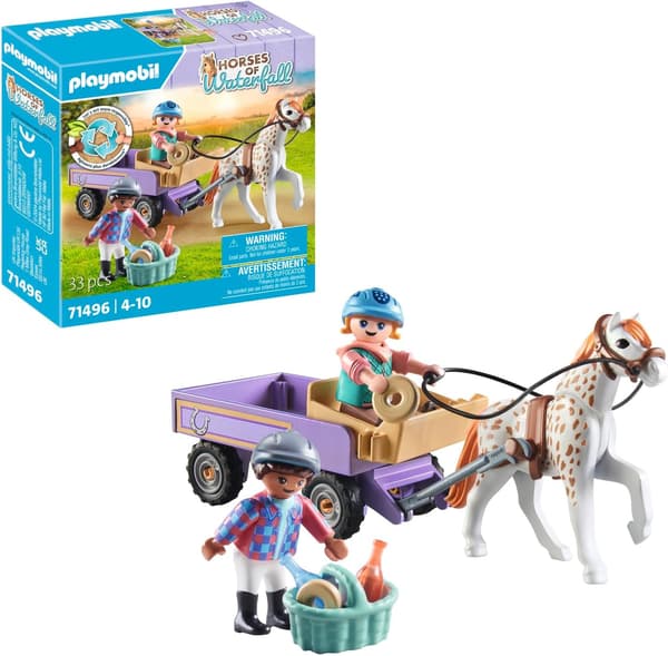PLAYMOBIL PONYKARRAGE 71496