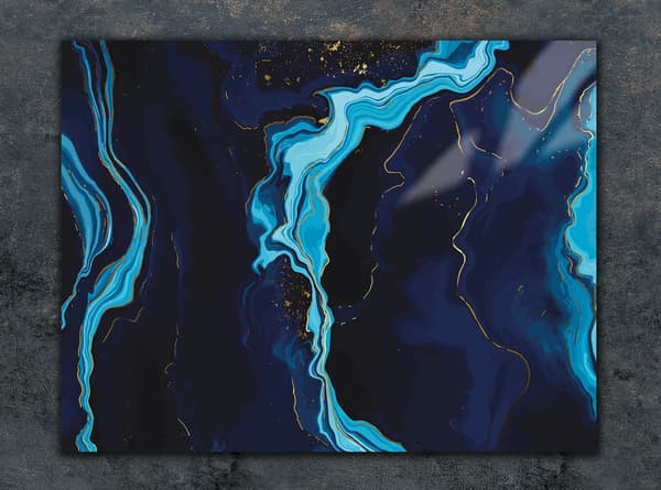 GLASSKÆREBRÆT 30x22 MARMOR